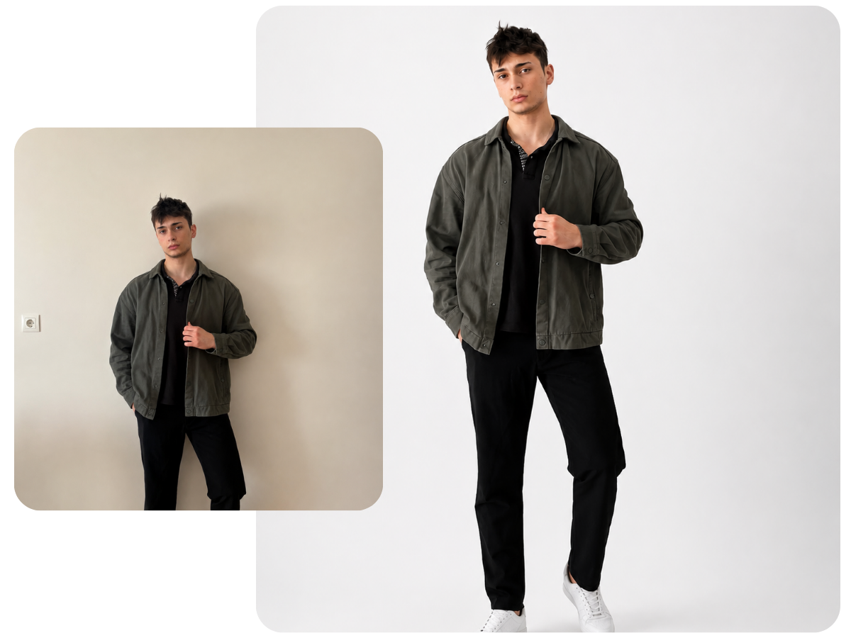 Mod-aifashion — профессиональный предпросмотр результата